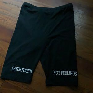 Biker shorts never worn
